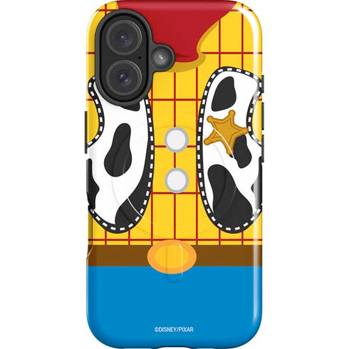 Disney Toy Story Woody Apparel iPhone 16 Magsafe Impact Case